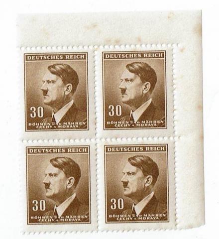 WW2 German Nazi Third Reich Adolf Hitler Fuhrer lot of 26 stamps unused