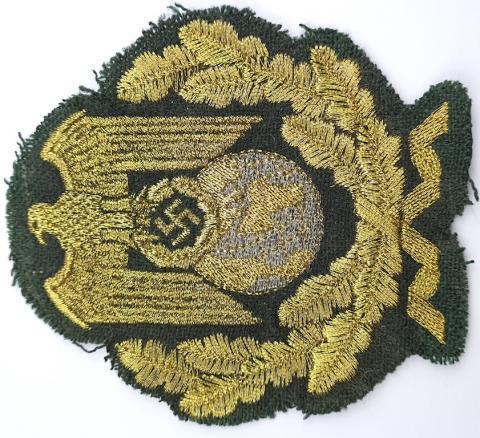 WW2 German NAzi tunic patch Joachim Von Ribbentrop nsdap leader