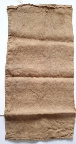 WW2 German Nazi Waffen SS large jut bag stamped prag 1940