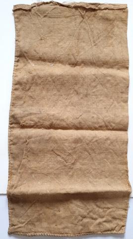 WW2 German Nazi Waffen SS large jut bag stamped prag 1940