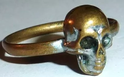 Ww2 German Nazi Waffen SS totenkopf skull custom kantine ring