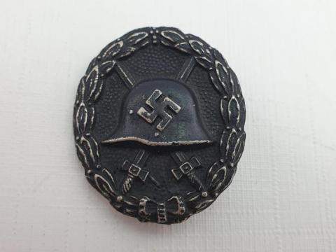 WW2 German Nazi Wehrmacht Waffen SS Kriegsmarine Luftwaffe black wound badge medal award
