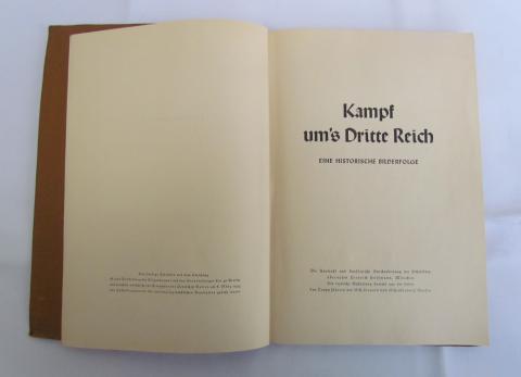 WW2 GERMAN NAZI NICE DEUSCHLAND CIGARETTE 270 PHOTOS BOOK RARE KAMPF UMS DRITTE REICH