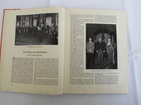 WW2 GERMAN NAZI RARE ADOLF HITLER NSDAP COMPLETE CIGARETTES BOOK