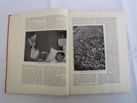 WW2 GERMAN NAZI RARE ADOLF HITLER NSDAP COMPLETE CIGARETTES BOOK