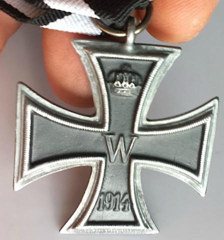 WW1 ORIGINAL GERMAN IRON CROSS SECOND CLASS MEDAL NICE