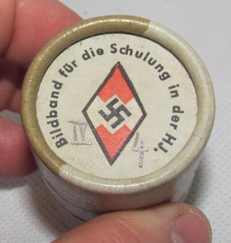 WW2 GERMAN NAZI AMAZING RARE HITLERJUGEND HITLER YOUTH HJ FORMATION SCHOOL MOVIE FILM SHOWING WAR - BATTLE WAFFEN SS, ETC. 