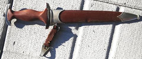 WW2 GERMAN NAZI AMAZING RARE SA FULL ROHM HONOR DAGGER - Ernst Röhm - by Carl Eickhorn Solingen