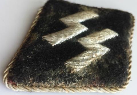 WW2 GERMAN NAZI AMAZING RARE SS ALLGEMEINE DIAMOND COLLAR TAB SLEEVE TUNIC REMOVED