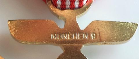 WW2 GERMAN NAZI BERLIN 1936 OLYMPIC GOLD MEDAL AWARD NICE !