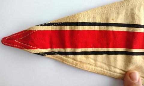 WW2 GERMAN NAZI DDAC THIRD REICH AUTOMOBILE CLUB VEHICULE CAR PENNANT FLAG NICE D.D.A.C