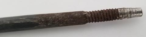 WW2 GERMAN NAZI EXTREMELY RARE FULL GROUND ROHM INSCRIPTION SA DAGGER BLADE MADE BY ALCOSO - SOLINGEN 