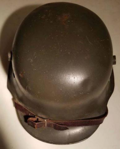 WW2 German Nazi Extremely rare HEER - Army CHILD TOY - Kinderhelm - helmet double decals, complete and EXC ++ WOW !