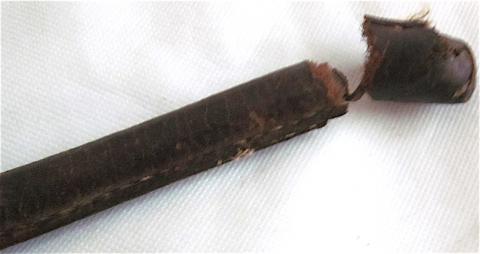 WW2 GERMAN NAZI EXTREMELY Rare HOLOCAUST CONCENTRATION CAMP STUTTHOF JEWISH KAPO TRUNCHEON