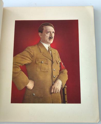 WW2 GERMAN NAZI EXTREMELY RARE NSDAP ADOLF HITLER BOOK ICH KAMPFE "I FIGHT" WOW