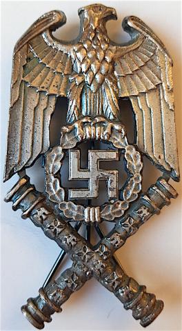 WW2 GERMAN NAZI HERMANN GOERING Reichsmarschall SHOULDER BOARD RANK EAGLE + MARSHALL BATON PIN WITH ALL PRONGS