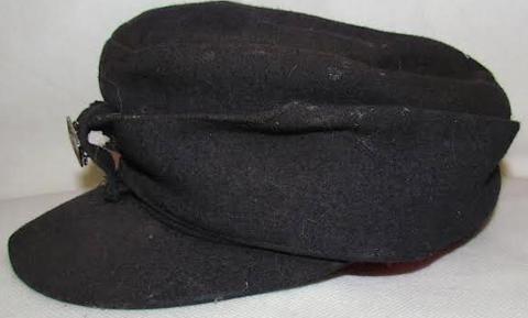 WW2 GERMAN NAZI HITLER YOUTH M43 CAP WITH PIN HJ HITLERJUGEND