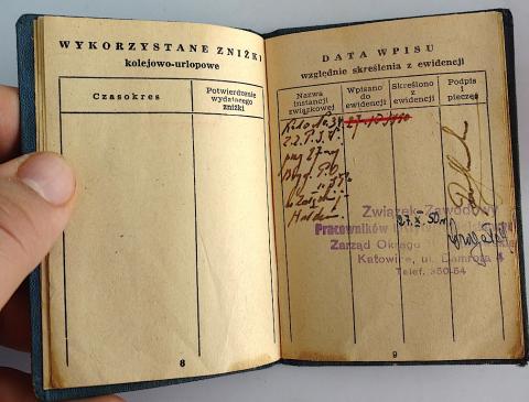 WW2 GERMAN NAZI HOLOCAUST CONCENTRATION CAMP AUSCHWITZ BIRKENAU ORIGINAL SURVIVOR CASED MEDAL + FORCED LABOR PHOTO ID + STAMPS AND ENTRIES