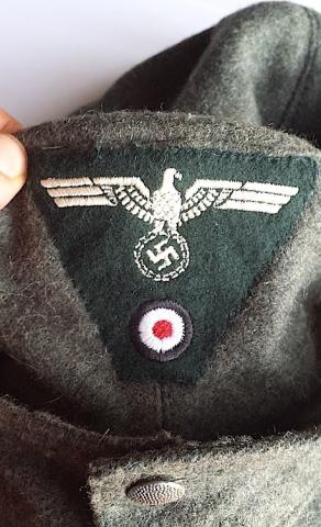 WW2 GERMAN NAZI M43 ARMY HEER CAP SOLDIER UNIFORM WH THIRD REICH