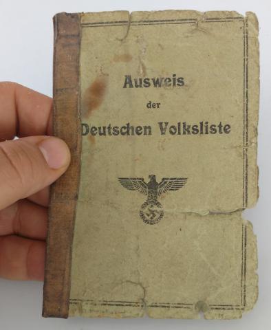 WW2 GERMAN NAZI NICE AUSWEIS PASS ID OF A BEAUTIFUL WOMAN WHO WAS TELEPHONIST WITH PHOTO AND STAMPS