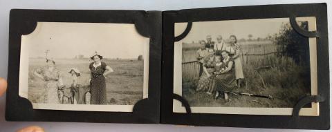 WW2 GERMAN NAZI NICE LUFTWAFFE PERSONAL PHOTOS ALBUMS WITH FELDPOST WOW