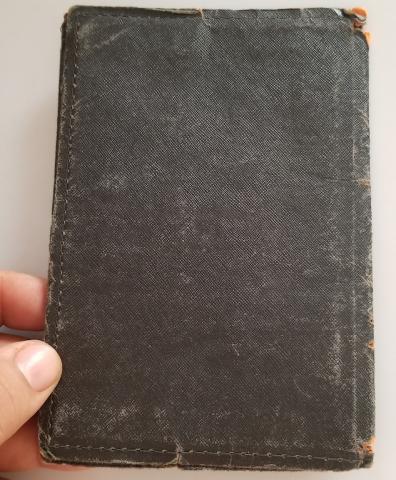 WW2 GERMAN NAZI NICE WEHRPAS ID FLIP COVER WITH NICE EAGLE WITH SWASTIKA - DEUTSCHES REICH 