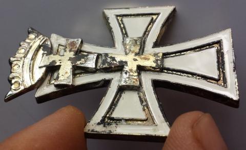 WW2 GERMAN NAZI NSDAP DANZIG DIVISION 1ST CLASS CROSS ONLY 89 MADE RARE PRE SA & WAFFEN SS