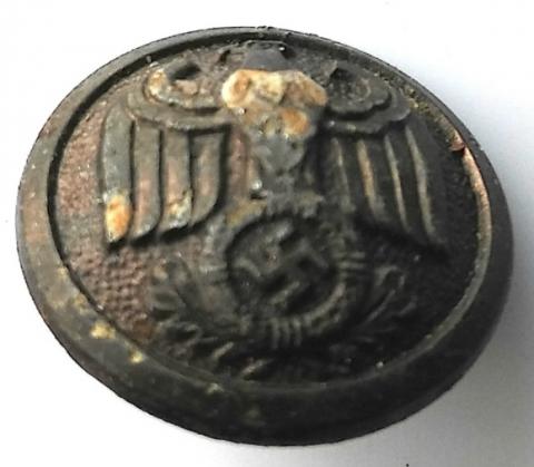 WW2 GERMAN NAZI ORIGINAL SA NSKK TUNIC UNIFORM BUTTON RELIC