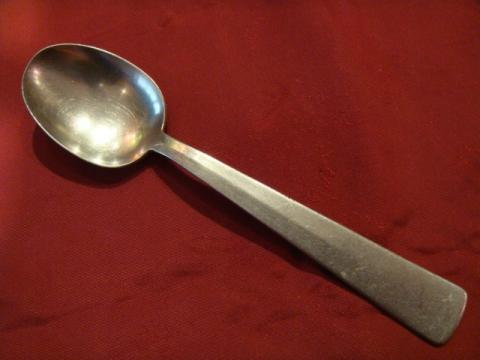 WW2 GERMAN NAZI RAD SPOON WITH NICE ENGRAVE WITH SWASTIKA