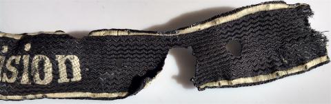 WW2 GERMAN NAZI RARE BATTLEFIELD TUNIC REMOVED BEVO WAFFEN SS GESTAPO POLIZEI CUFFTITLE POLICE