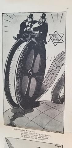 WW2 GERMAN NAZI RARE MOST INFAMOUS ANTI-SEMITIC ANTI-JEWISH GERMAN NEWSLETTER " DER STURMER " ISSUE FROM 1939 WITH AN AMAZING DRAWING ON THE COVER JEW JUIF JOOD JUDE HOLOCAUST WW2 GERMAN NAZI RARE MOST INFAMOUS ANTI-SEMITIC ANTI-JEWISH GERMAN NEWSLETTER " DER STURMER " ISSUE FROM 1939 WITH AN AMAZING DRAWING ON THE COVER JEW JUIF JOOD JUDE HOLOCAUST