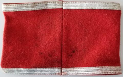 WW2 GERMAN NAZI RARE MULTI CONSTRUCTION EARLY COTON TYPE "SA RESERVE" ARMBAND