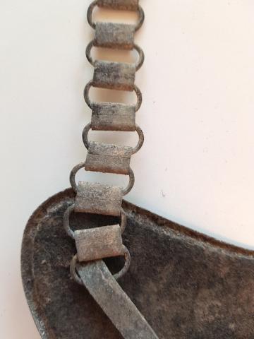 WW2 GERMAN NAZI RARE RELIC FOUND N.S.K.K NSKK GORGET RZM MARKED WW2 GERMAN NAZI RARE RELIC FOUND N.S.K.K NSKK GORGET RZM MARKED