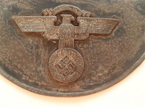 WW2 GERMAN NAZI RARE RELIC FOUND N.S.K.K NSKK GORGET RZM MARKED WW2 GERMAN NAZI RARE RELIC FOUND N.S.K.K NSKK GORGET RZM MARKED