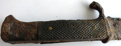 WW2 GERMAN NAZI RELIC FOUND HITLER YOUTH RZM KNIFE HJ HITLERJUGEND