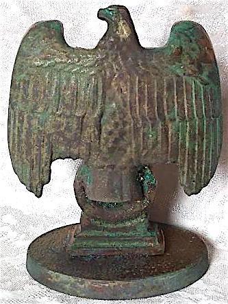 WW2 GERMAN NAZI RELIC FOUND MASSIVE DESKTOP NSDAP EAGLE WITH SWASTIKA