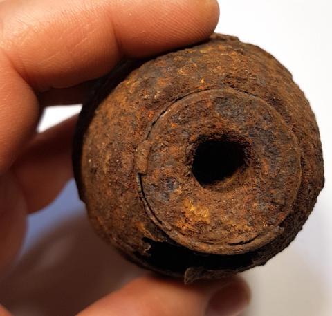 WW2 GERMAN NAZI RELIC GROUND DUG FOUND HAND GRENADE RARE TO FIND