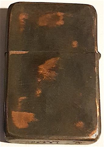 WW2 GERMAN NAZI RELIC WAFFEN SS TOTENKOPF ZIPPO LIGHTER WITH NEW INSIDE - WORKING CONDITION - MADE BY RZM, ENGRAVED WITH III REICH EAGLE AND SWASTIKA