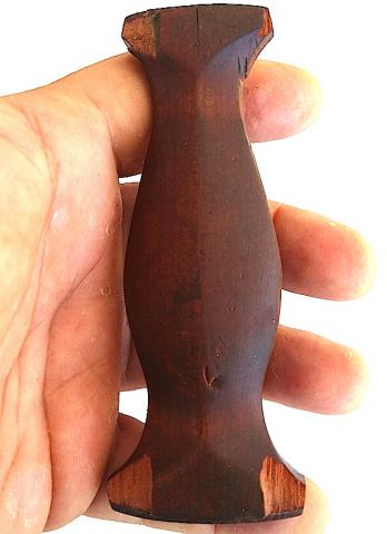 WW2 GERMAN NAZI SA NSKK DAGGER WOODEN HANGER GRIP PART