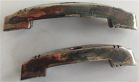WW2 GERMAN NAZI SA SS NSKK DAGGER MARKED "P" CROSSGUARDS SET