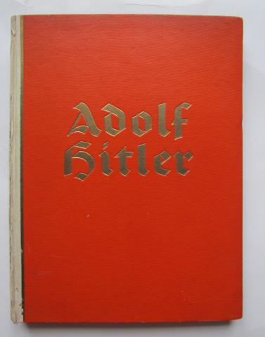 WW2 GERMAN NAZI THIRD REICH ADOLF HITLER NSDAP RARE CIGARETTE BOOK COMPLETE WITH ALL PHOTOS