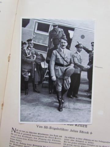 WW2 GERMAN NAZI THIRD REICH ADOLF HITLER NSDAP RARE CIGARETTE BOOK COMPLETE WITH ALL PHOTOS