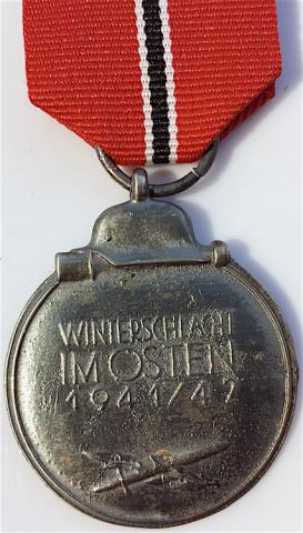 WW2 GERMAN NAZI THIRD REICH EAST FRONT SOVIET WAR MEDAL AWARD SS & WH