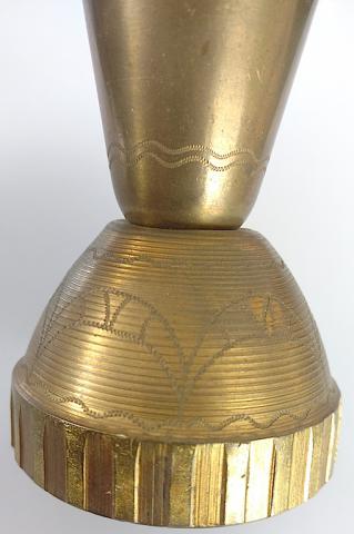 WW2 GERMAN NAZI UNIQUE COMMEMORATIVE ENGRAVED CUP FOR THE KRIM BATTLE CAMPAING WAFFEN SS AND WEHRMACHT UNIQUE !!