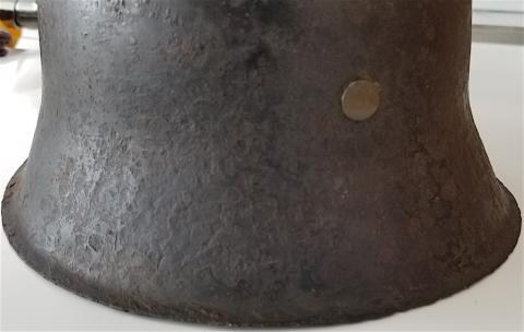 WW2 GERMAN NAZI VERY NICE M42 SINGLE DECAL WAFFEN SS COMPLETE SS-BLACK HELMET WITH AMAZING LINER PATINA, MATCHED CHINSTRAP AND 70% DECAL REMAIN WW2 GERMAN NAZI VERY NICE M42 SINGLE DECAL WAFFEN SS COMPLETE SS-BLACK HELMET WITH AMAZING LINER PATINA, MATCHED CHINSTRAP AND 70% DECAL REMAIN