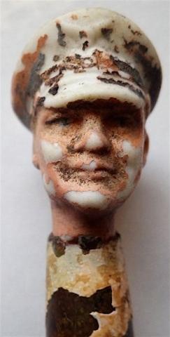 WW2 GERMAN NAZI VERY RARE SOLDIER HEAD PEN COVER WAFFEN SS WEHRMACHT WW2 GERMAN NAZI VERY RARE SOLDIER HEAD PEN COVER WAFFEN SS WEHRMACHT