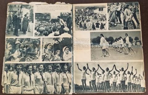 WW2 GERMAN NAZI VERY VERY RARE 1942 ANTI-SEMITIC ANTI JEWISH AND ANTI-RUSSIAN OVERSIZE NAZI PHOTO BOOK PUBLISHED BY ORDER OF REICHSFÜHRER WAFFEN SS HEINRICH HIMMLER - DER UNTERMENSCH