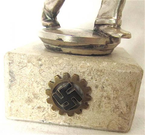 WW2 GERMAN NAZI VERY VERY RARE WAFFEN SS TROPHEE WITH SWASTIKA AND SS OFFICER STAMP