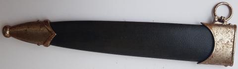 WW2 GERMAN NAZI WAFFEN SS DAGGER SCABBARD PART