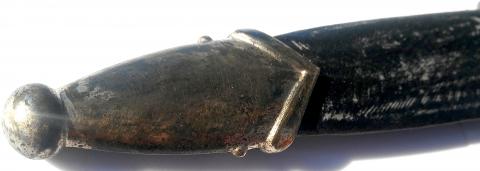 WW2 GERMAN NAZI WAFFEN SS EARLY TYPE I CHAINED DAGGER SCABBARD REPLIKA LOOKS LIKE THE ORIGINAL ! RARE